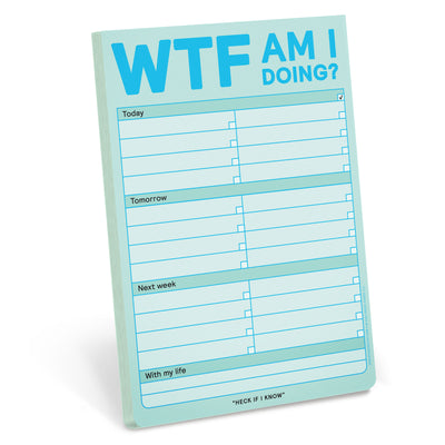 WTF Pad Notepads Knock Knock  Paper Skyscraper Gift Shop Charlotte