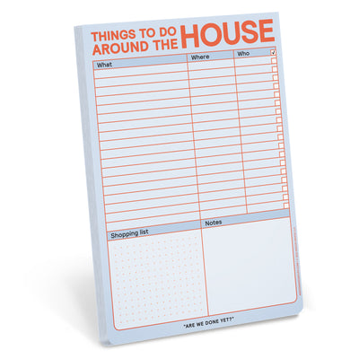 Things To Do Around The House Pad Notepads Knock Knock  Paper Skyscraper Gift Shop Charlotte