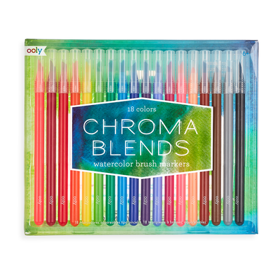 Check out our Watercolor Brush Chroma Blends Set of 18 now at PaperSkyscraper.com