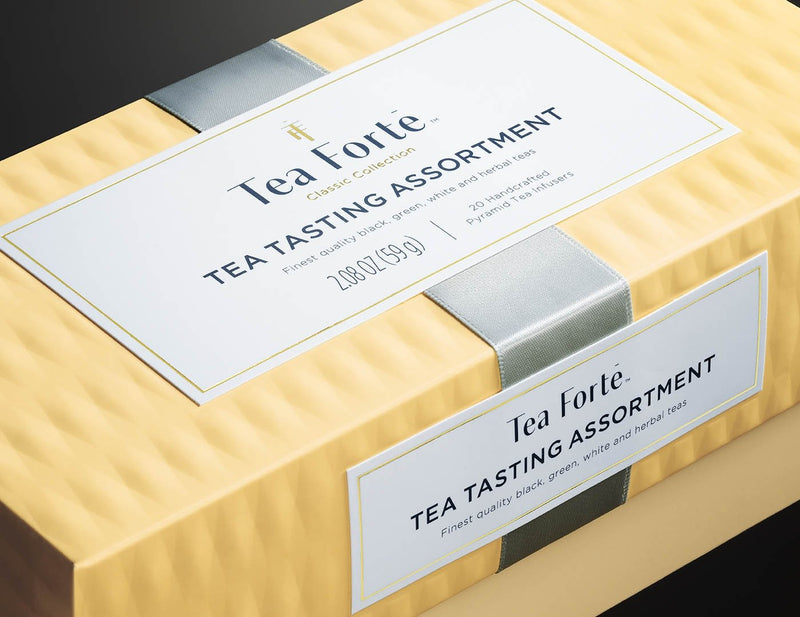 Tea Tasting Assortment Box Tea Tea Forte  Paper Skyscraper Gift Shop Charlotte
