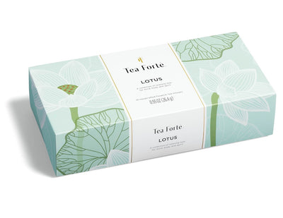 Lotus Petite Presentation Tea Box Tea Tea Forte  Paper Skyscraper Gift Shop Charlotte