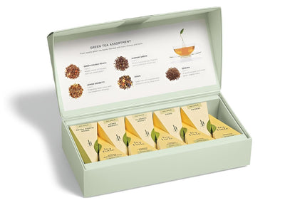 Assortment Petite Box | Green Tea Tea Tea Forte  Paper Skyscraper Gift Shop Charlotte
