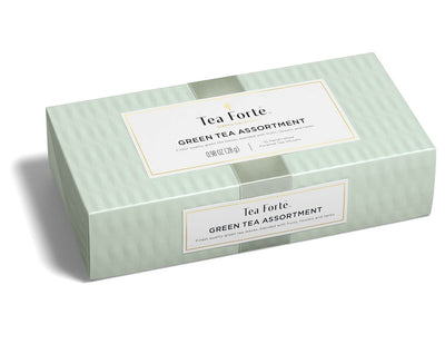 Assortment Petite Box | Green Tea Tea Tea Forte  Paper Skyscraper Gift Shop Charlotte