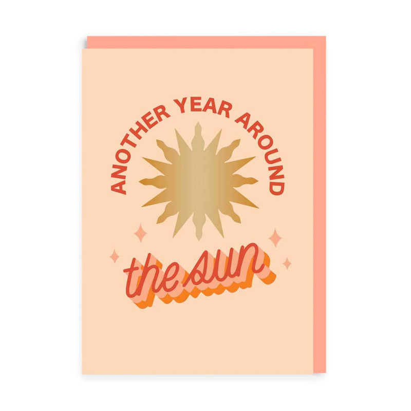 Another Year Around The Sun | Birthday Card
