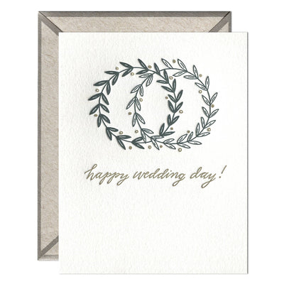 Happy Wedding Day | Wedding Card Cards INK MEETS PAPER  Paper Skyscraper Gift Shop Charlotte