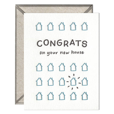 New House | New Home Card Cards INK MEETS PAPER  Paper Skyscraper Gift Shop Charlotte