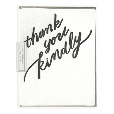 Thank You Kindly | Boxed Notecard Set (6) Boxed Cards INK MEETS PAPER  Paper Skyscraper Gift Shop Charlotte