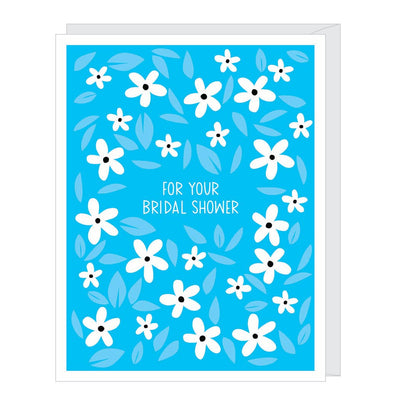 Periwinkle Bridal Shower Card Cards Apartment 2 Cards  Paper Skyscraper Gift Shop Charlotte