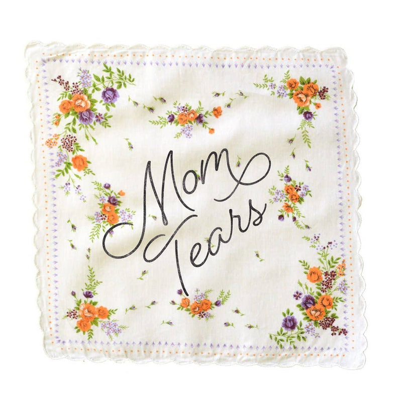 Mom Tears Wedding Handkerchief Accessories Boldfaced Goods  Paper Skyscraper Gift Shop Charlotte