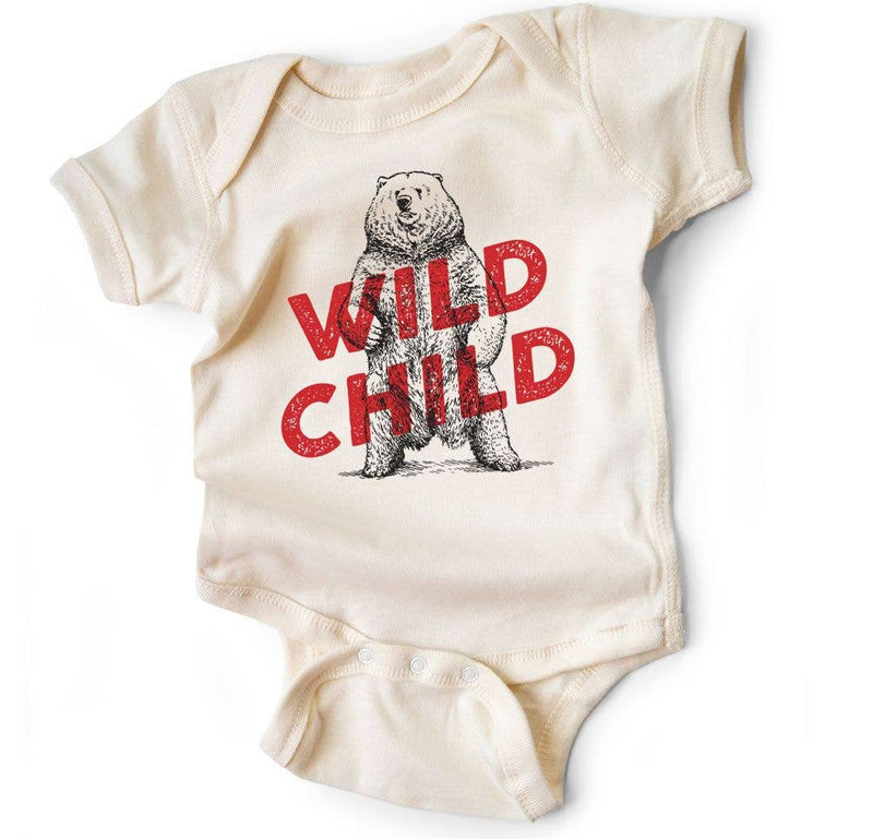 Wild Child • Baby Bodysuit • Natural