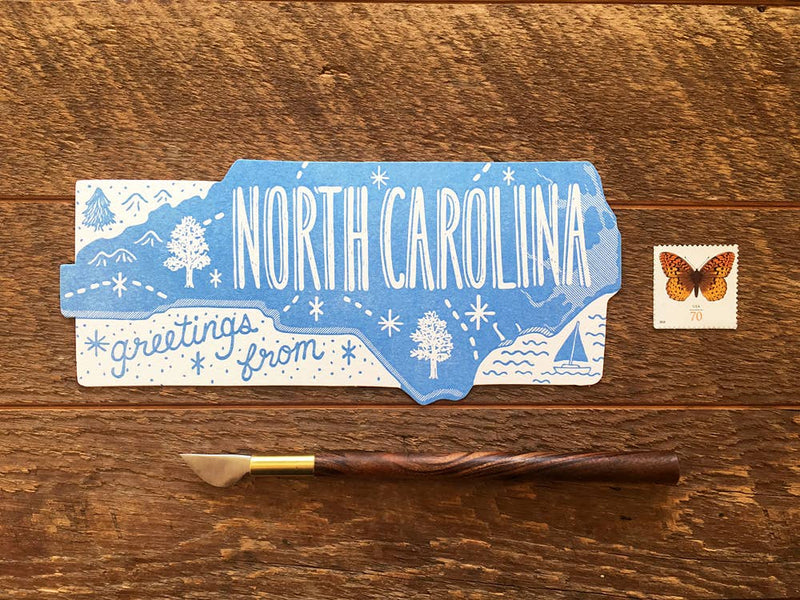 North Carolina State Postcard