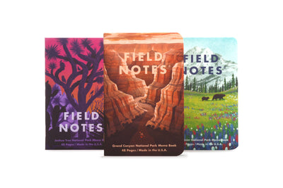 National Parks - Series B  Field Notes Brand  Paper Skyscraper Gift Shop Charlotte