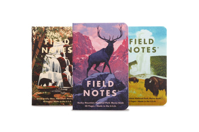 National Parks - Series C  Field Notes Brand  Paper Skyscraper Gift Shop Charlotte