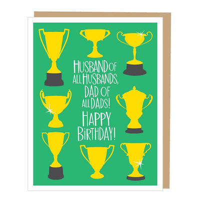 Trophy Husband | Birthday Card Cards Apartment 2 Cards  Paper Skyscraper Gift Shop Charlotte