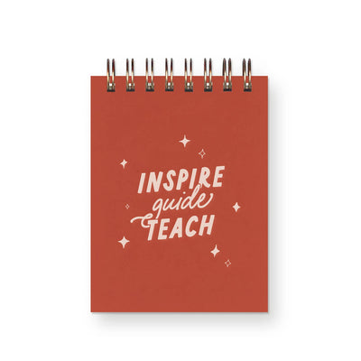 Inspire, Guide, Teach Mini Jotter Notebook Notebooks Ruff House Print Shop  Paper Skyscraper Gift Shop Charlotte