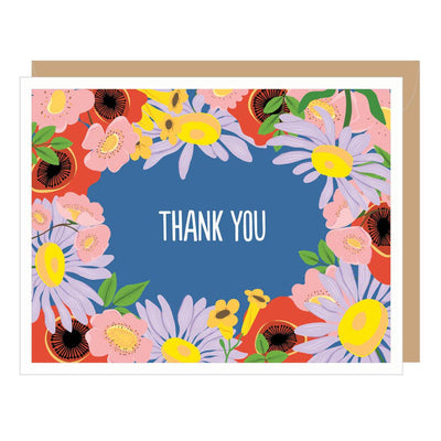 Chrysanthemum Thank You Card (boxed set of 8) Cards Apartment 2 Cards  Paper Skyscraper Gift Shop Charlotte