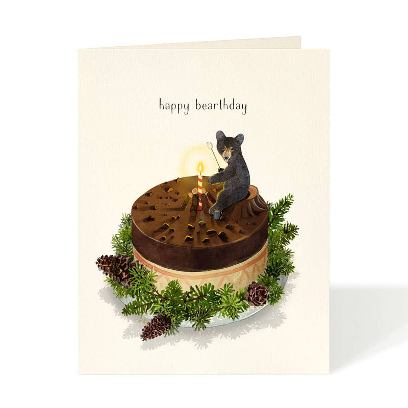 Campfire Bear | Birthday Card