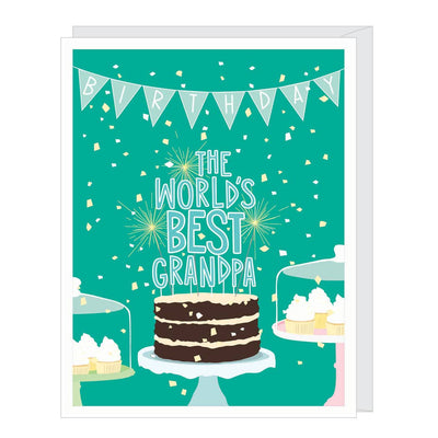 World's Best Grandpa | Birthday Card Cards Apartment 2 Cards  Paper Skyscraper Gift Shop Charlotte