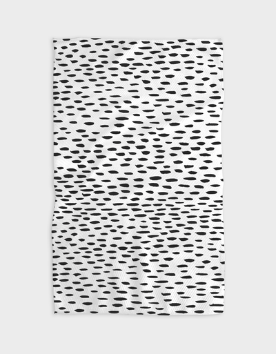 Dot Dash Tea Towel Tea Towel Geometry  Paper Skyscraper Gift Shop Charlotte