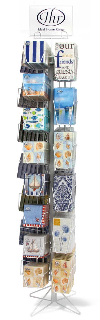 Spinner Part Slim Flex Napkin Display- Guest Towel Side ONLY  Boston International  Paper Skyscraper Gift Shop Charlotte