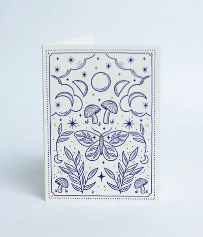 Moon Gaze Tile Boxed Note Cards Elum Designs  Paper Skyscraper Gift Shop Charlotte
