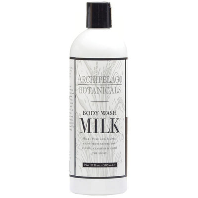 Milk 17 oz. Body Wash Beauty + Wellness Archipelago  Paper Skyscraper Gift Shop Charlotte