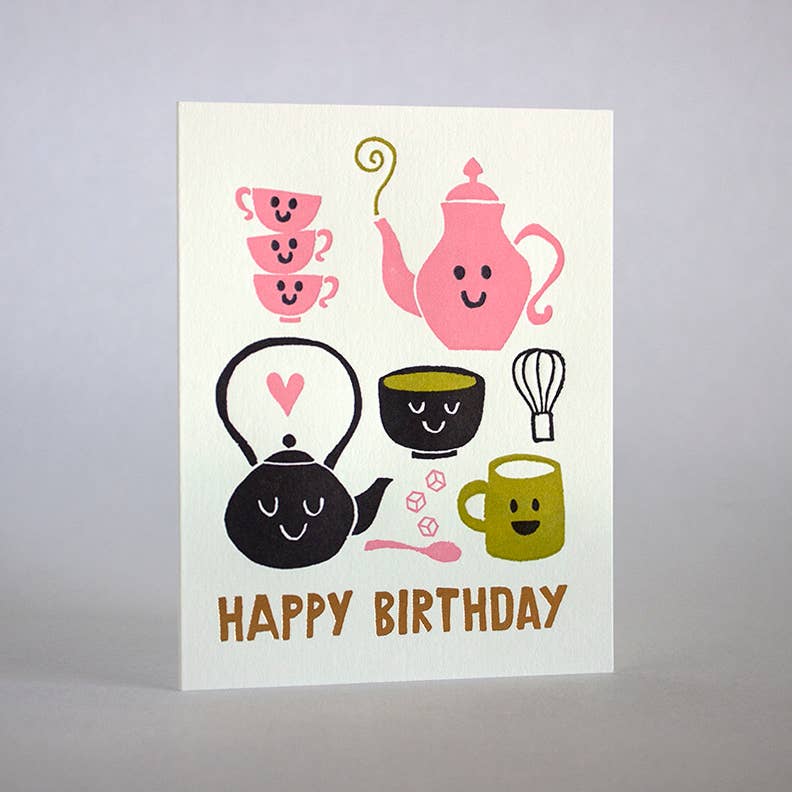 Birthday Tea Party | Birthday Card