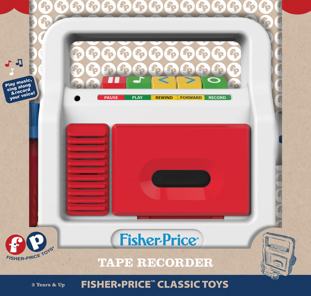 Fisher-Price Tape Recorder Baby Toys Schylling Associates Inc  Paper Skyscraper Gift Shop Charlotte
