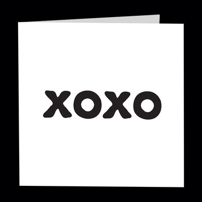 "xoxo" card Cards Quotable Cards  Paper Skyscraper Gift Shop Charlotte