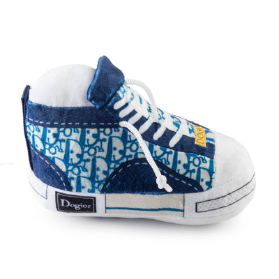 Dogior High-Top Tennis Shoe dog Toy  Haute Diggity Dog  Paper Skyscraper Gift Shop Charlotte