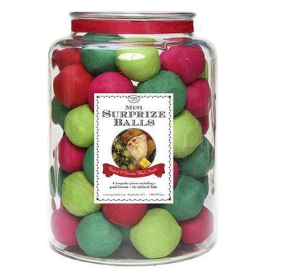 Mini Surprize Ball Christmas  TOPS Malibu  Paper Skyscraper Gift Shop Charlotte