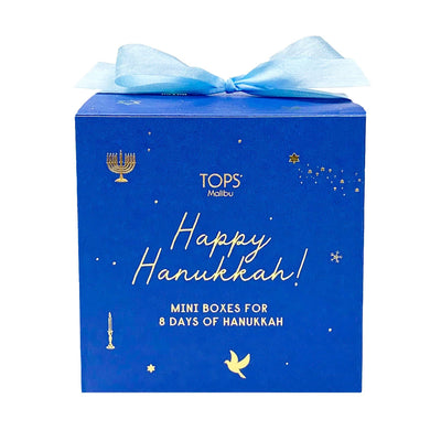 Happy Hanukkah in a Box  TOPS Malibu  Paper Skyscraper Gift Shop Charlotte
