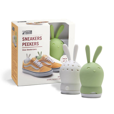 Sneakers Peekers | Fresh Air Keepers!  Monkey Business Design USA LLC  Paper Skyscraper Gift Shop Charlotte