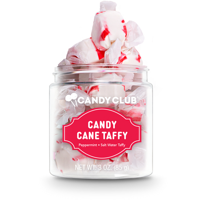 Candy Cane Taffy *HOLIDAY COLLECTION*  Candy Club  Paper Skyscraper Gift Shop Charlotte