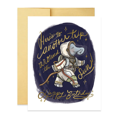 Astronaut Ellie | Birthday Card Cards Good Juju Ink  Paper Skyscraper Gift Shop Charlotte