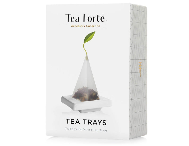Tea Tray | Bone White Tea Tea Forte  Paper Skyscraper Gift Shop Charlotte