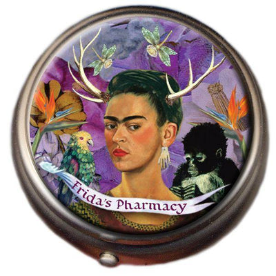 Fridas Pharmacy Pill Box Wellness Unemployed Philosophers Guild  Paper Skyscraper Gift Shop Charlotte