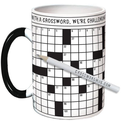 Mug | Wash Away Crossword Puzzle Mugs Unemployed Philosophers Guild  Paper Skyscraper Gift Shop Charlotte