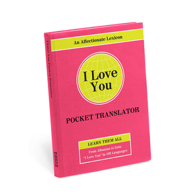 I Love You Pocket Translator *DISCONTINUED*  Knock Knock  Paper Skyscraper Gift Shop Charlotte