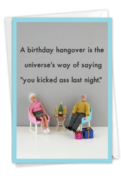 Birthday Card - Birthday Hangover Cards NobleWorks  Paper Skyscraper Gift Shop Charlotte