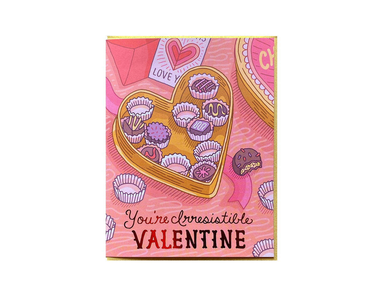 Irresistible Valentine Card Cards Noteworthy Paper & Press  Paper Skyscraper Gift Shop Charlotte