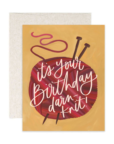 Birthday Yarn | Birthday Card Cards 1canoe2 | One Canoe Two Paper Co.  Paper Skyscraper Gift Shop Charlotte