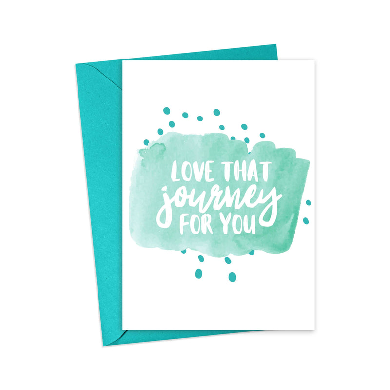 Schitts Creek Love That Journey Congratulations Card