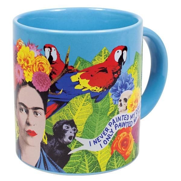 Mug | Frida Kahlo Mugs Unemployed Philosophers Guild  Paper Skyscraper Gift Shop Charlotte