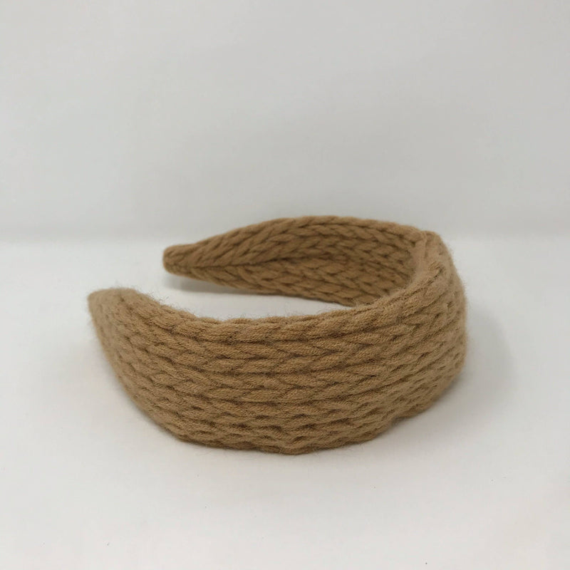 Heavenly Soft Knit Headband - Beige