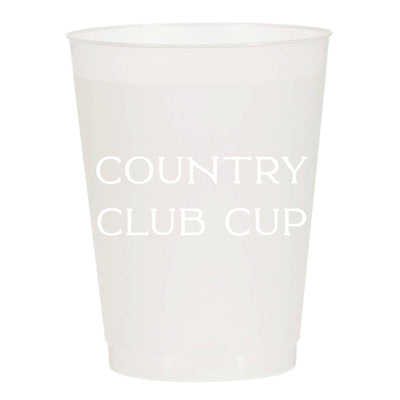 Country Club Cup Reusable Cups - Set of 10  Sip Hip Hooray  Paper Skyscraper Gift Shop Charlotte