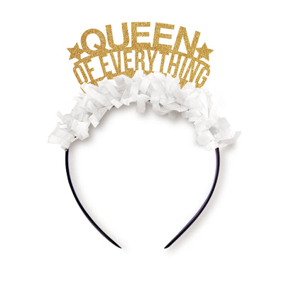 Queen of Everything Mother's Day Headband Crown  Festive Gal  Paper Skyscraper Gift Shop Charlotte