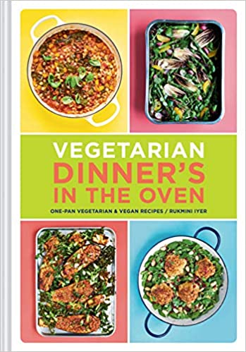 Vegetarian Dinner's in the Oven: One-Pan Vegetarian and Vegan Recipes | Hardcover BOOK Chronicle  Paper Skyscraper Gift Shop Charlotte