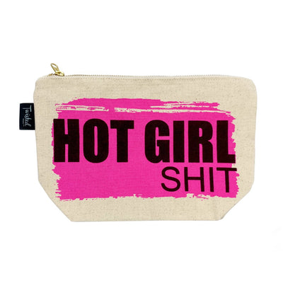Hot Girl Shit Bitch Bag Pouches Twisted Wares  Paper Skyscraper Gift Shop Charlotte
