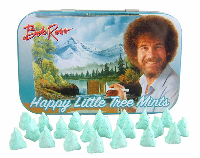 Bob Ross Happy Little Tree Mints - Tin